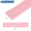 HARFINGTON 3D Wall Edging Self-Adhesive 90"x1.57" Flexible Peel and Stick