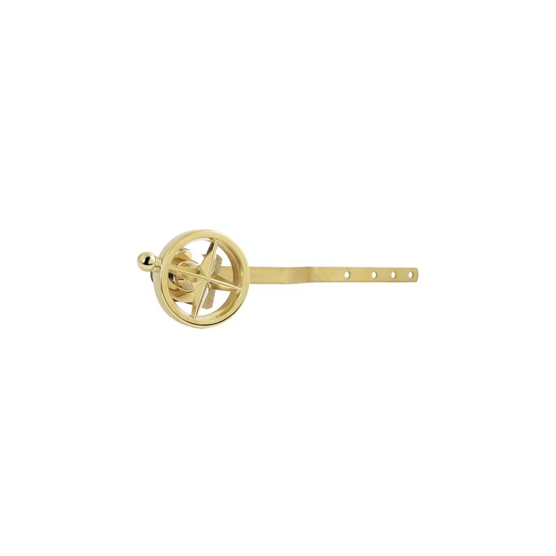 Kingston Brass KTRNK2 Levante Front Mount Toilet Tank Lever with