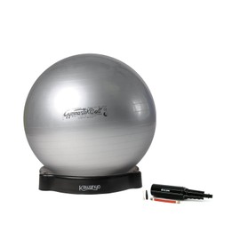 Original Pezzi Ball Standard 65 cm Anthracite with Ball Bowl and Pump Gymnastics Ball