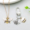 Wasise Bee Charms - 25PCS Bee Charms for Crafting, Cute