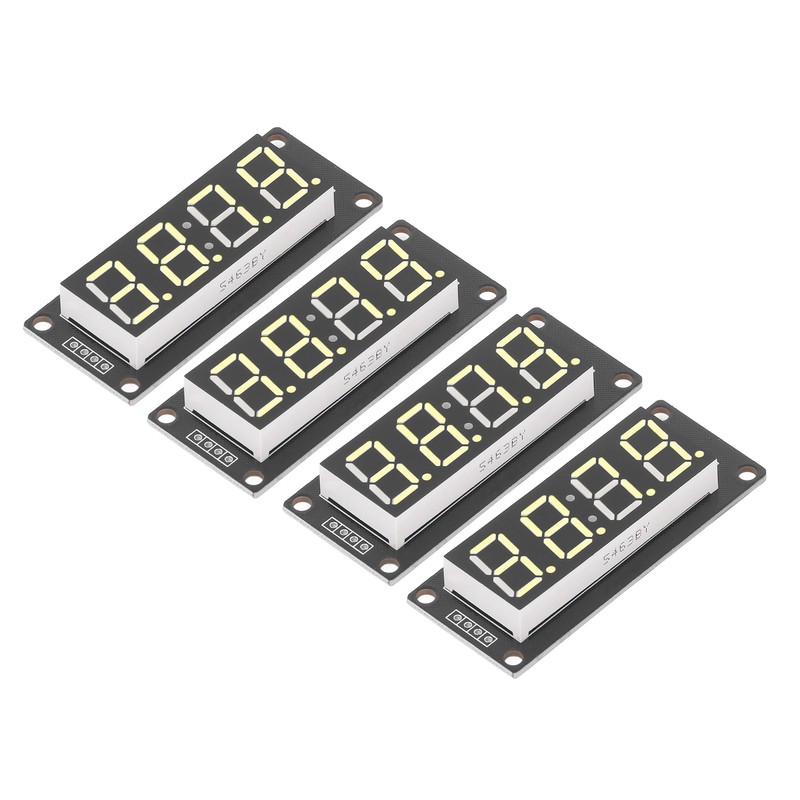 4 Set 4 Digit Digital Tube LED Display Board 7