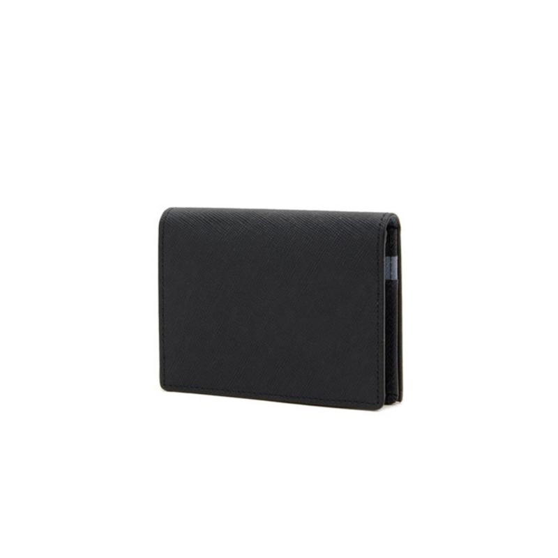 Hazzys (대구신세계)네이비 가죽 라인배색 카드지갑 HJHO5E602N3 (Daegu Shinsegae) Navy Leather