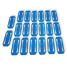 SpeedFreakCNC 20pc Set of Racetrack Connectors Compatible w/Hot Wheels Track Sets