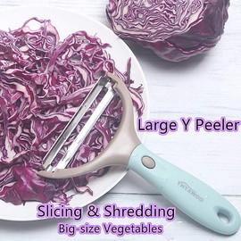 Fruit Peeler Vegetable Peeler 3-in-1 Trio Peeler Set Julienne Peeler Potato Peeler Vegetable Peeler Slicer Stainless Steel