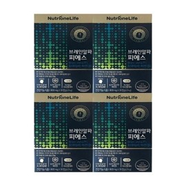 Nutrione Brain Alpha PS Brain Cognition 30 Capsules 4 / 뉴트리원 브레인알파 피에스 두뇌 인지력 30캡슐 4개