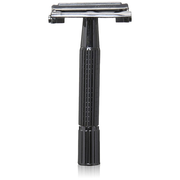 Butterfly Open Double Edge Safety Razor with Mid Aluminum Membrane