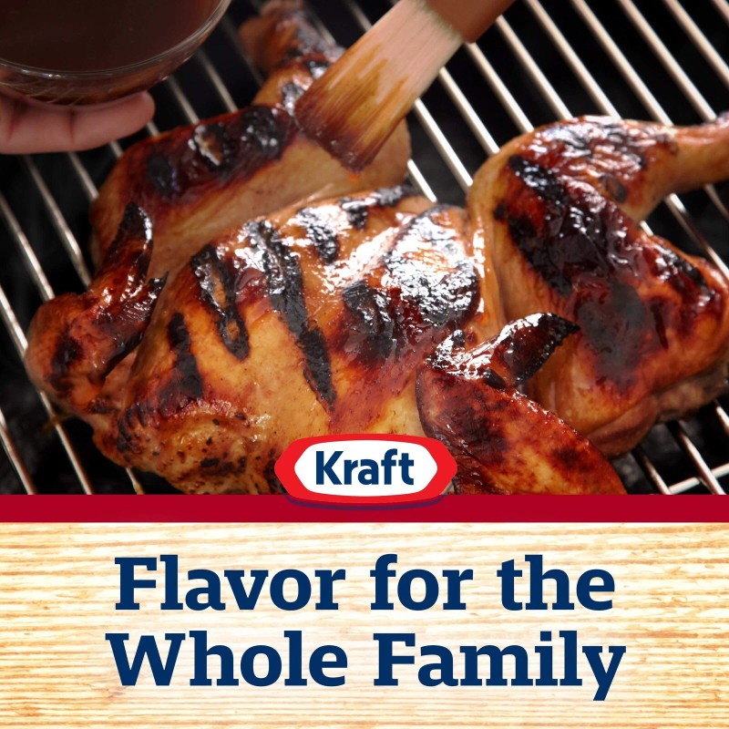 Kraft Original Slow-Simmered BBQ Sauce, (18 oz Bottle)