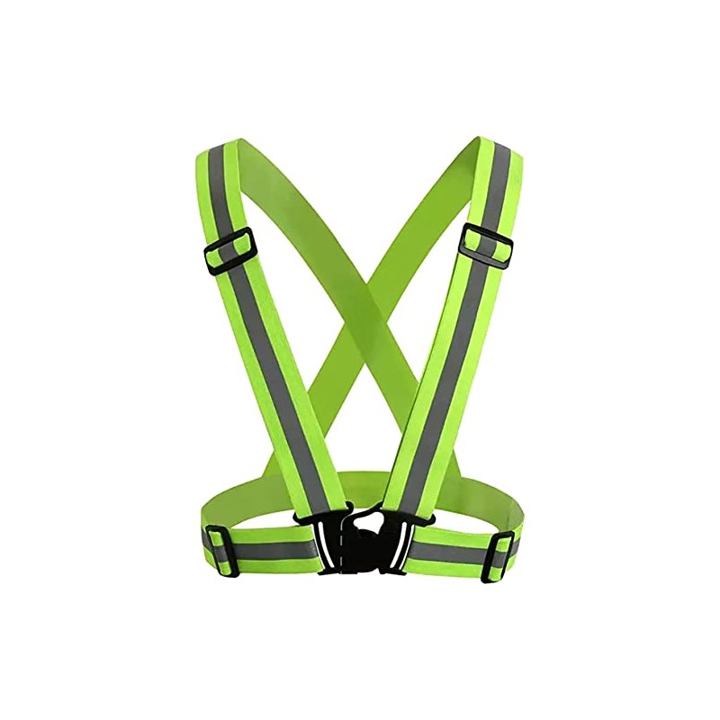 TS.CORP Reflective Vest, Safety Vest, Patrol Vest, Adjustable, High Visibility,