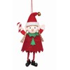 Gallerie II Elf Ornaments, Assortment of 2, A/2 Green
