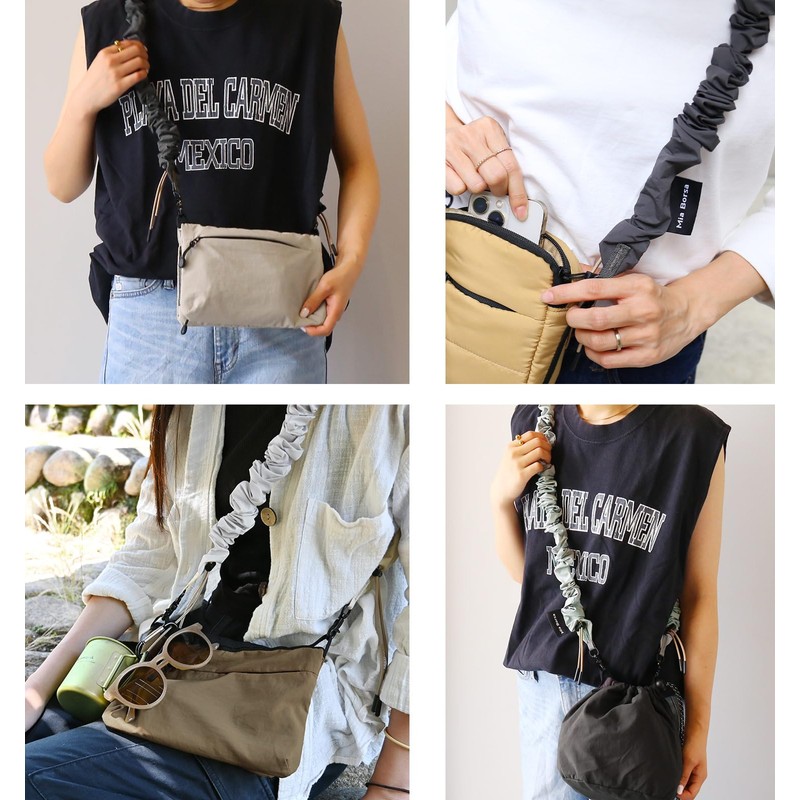 MiaBorsa Women's Shoulder Strap, Smartphone Strap, Adjustable Length, Compatible with