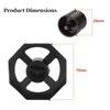 SUL Replacement Tape Dispenser Wheel, Black Durable Tape Dispenser Core