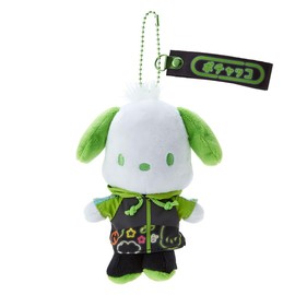 Sanrio 597147 Pochacco Mascot Holder (Sanrio Vivid Neon)