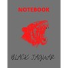NOTEBOOK: BLACK JAGUAR NOTE FOR CHILDREN AND ADULTS