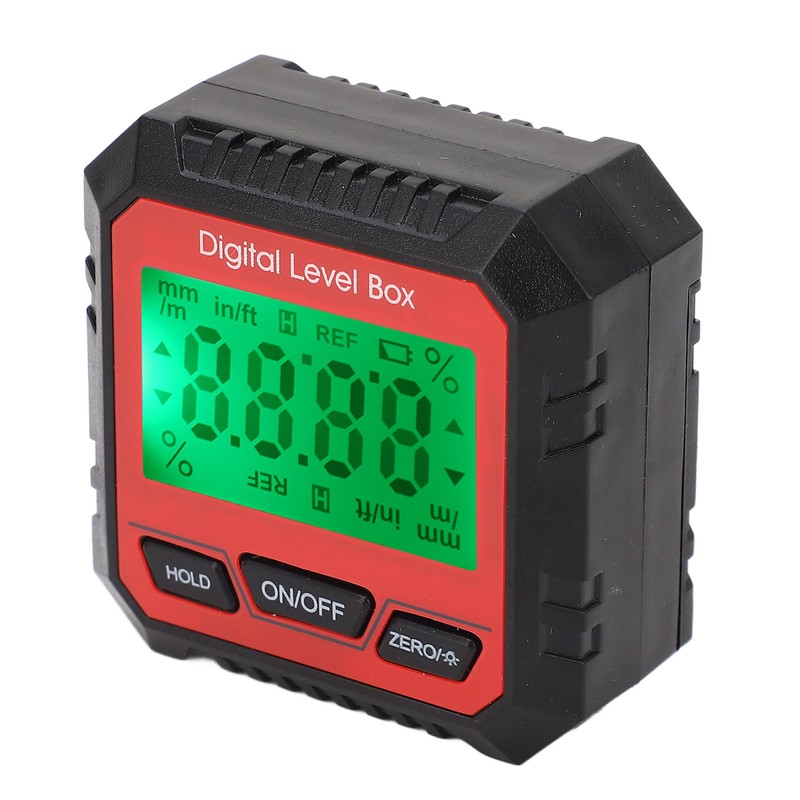 Digital Level Box Magnetic Angle Finder Protractor Inclinometer for Carpentry