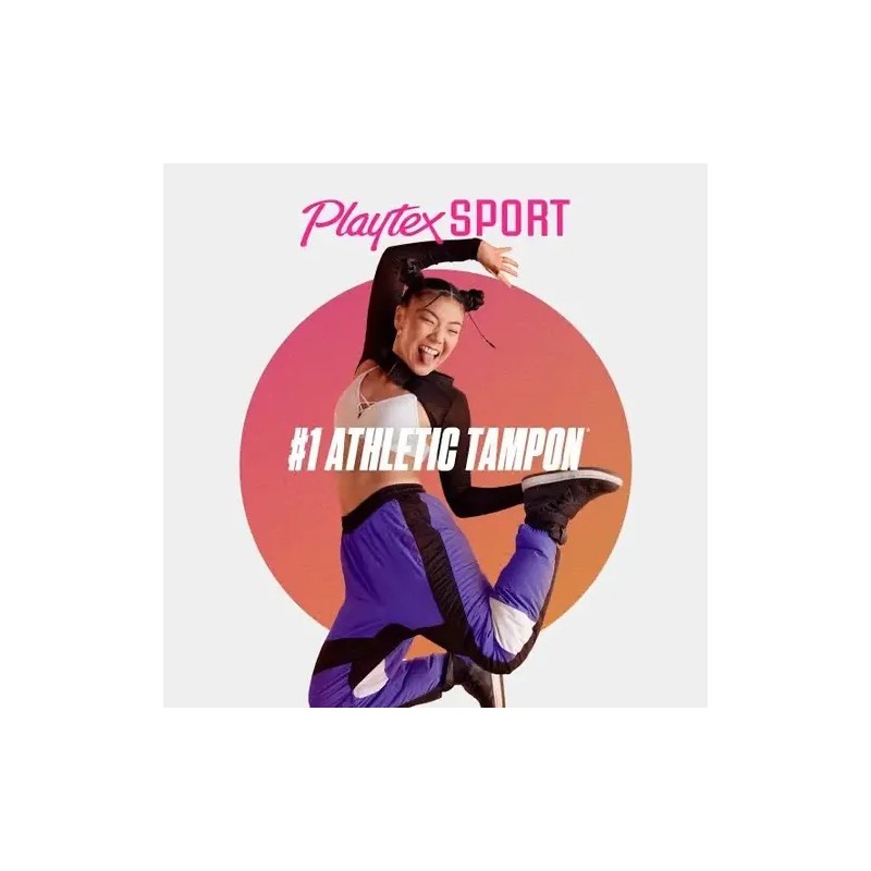 Playtex Sport Odor Shield Súper 3 Pack= 48 Piezas