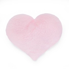 1i4 Group Cozy Microwavable Plush Toys - Heated Stuffed Heart Shape - Heatable Coolable Bedtime Comfort Plushie - Pink