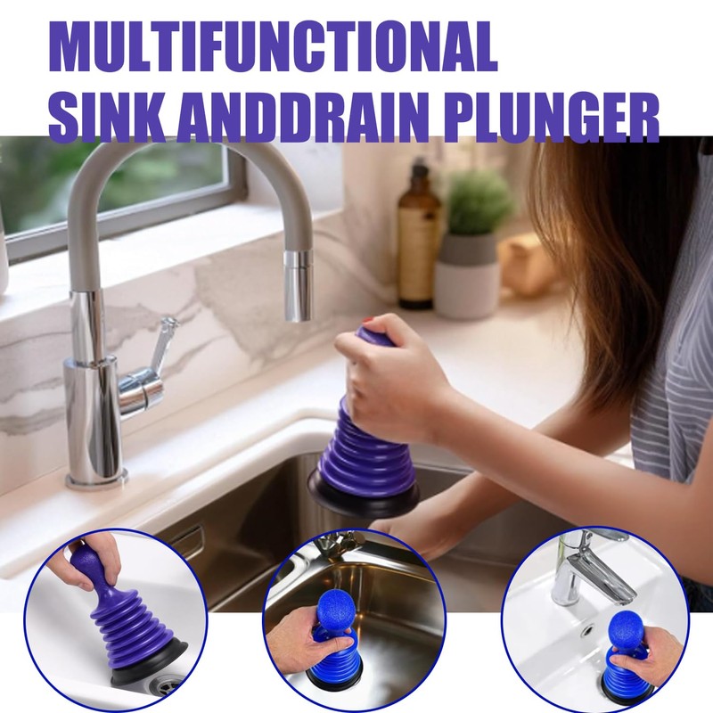 1 Pcs Sink Plunger, Toilet Plungers for Unblocking, Mini Sink