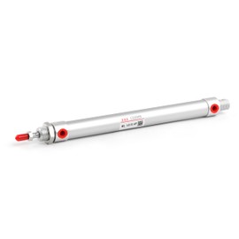 SNS Pneumatic 16mm Bore 150mm Stroke NPT1/8 Aluminum Alloy Mini Air Cylinder Double Action MAL16x150
