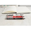 Rotring Tikky Colour-Coded Mechanical Pencil 0.35mm - Burgundy Barrel