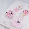  Aqua ball nail cute bear nail tip - Oval