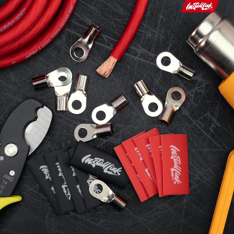 Install Link 4 AWG Gauge Power or Ground Wire Cable