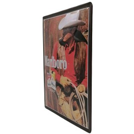 Retro Vintage US Blechschild passend für Marlboro Fans - Saloon Deko Schild, Metall-Schild geprägt, 30 x 20 cm