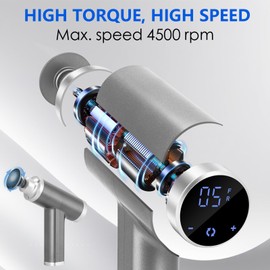 Upgraded Electric Callus Remover for Feet 4500rpm, Adjustable Speed Professional Electric Foot Sander Grinder Foot File for Calloused Feet Dead Hard Cracked Skin, with 4 Interchangeable Heads (Gray)