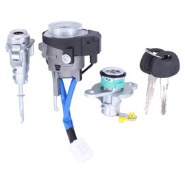 MOTOKU Ignition Switch and Door Lock Cylinder with 2 Keys Set for Hyundai Elantra 2007-2010