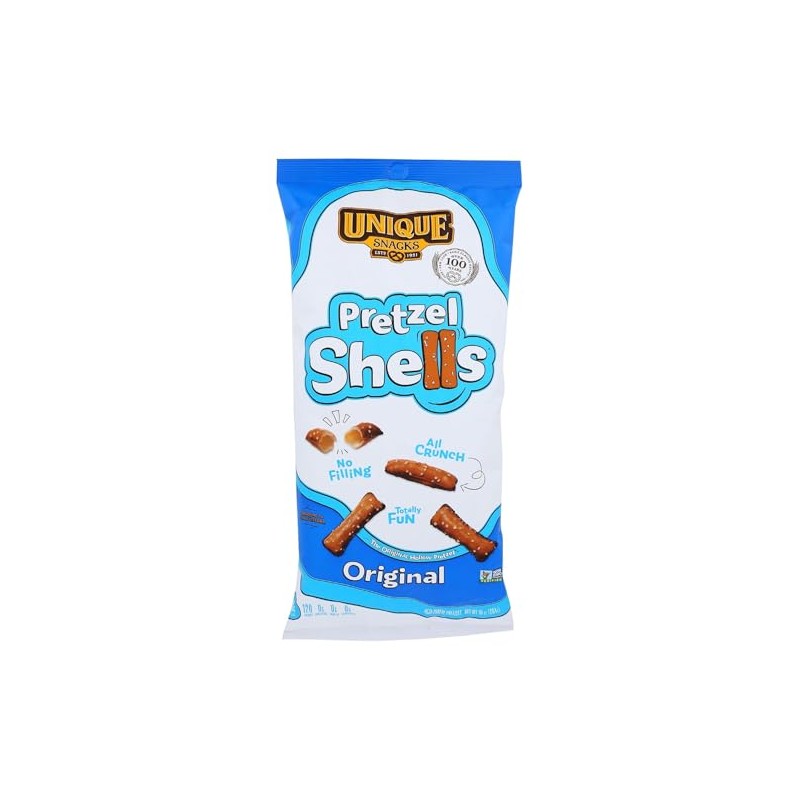 Unique Pretzels - Original Pretzel Shells, Homestyle Baked, Vegan, Certified