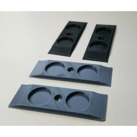 NMIPlastics RC Redcat Gen8 RC Crawler Body and Chassis Magnet Mount Multiple Colors 3D Print