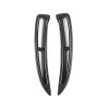 autotrim000 Carbon ABS Car Rear Side Vent Cover Trims For