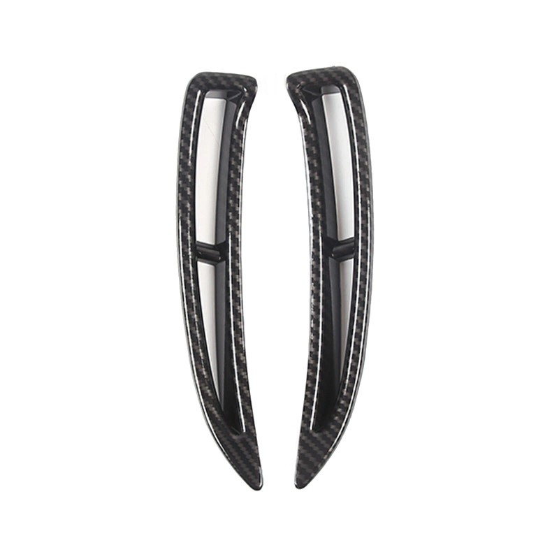 autotrim000 Carbon ABS Car Rear Side Vent Cover Trims For