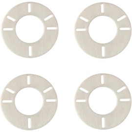 Irnyso Replacement Oil Burner Flange Gasket 40287 3 and 4 Bolts Fits Beckett 、Wayne 、Carlin EZ1, 2 or 3 1/8" Ducane（4pack）
