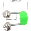5Pcs Fishing Bells for Rods, Fishing Pole Bells Clamp, Fishing