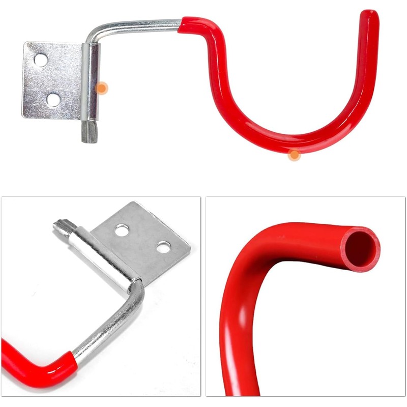 LIFEDYLUK 15 x Hooks for Garden Tools, Garden Tools Hanging,