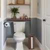 GRANNY SAYS Toilet Paper Storage Basket with Lid, Toilet Paper