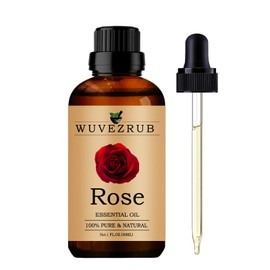 Rose Essential Oils Organic, 30ML Pure and Natural Rose Essential Oil for Aromatherapy Diffuser - Rose /1 Fl Oz
