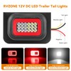 RVZONE 12V 42 LED 3‑in‑1 Trailer Tail Lights Kit 2Pcs