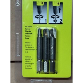 Ryobi Spiral Screw Extractor Set (3-Piece) A96SE31