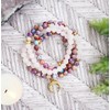 Unbranded 108 Mala Beads Prayer Rose Quartz Healing Meditation Yoga