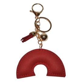 Popfizzy Rainbow Bling Keychains for Women or Girls Rhinestone Backpack Charm Purse Charm Key Fob Sparkle Keyring