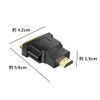 Audio Fan DVI-D Female to HDMI Male Adapter DVI DVI24pin