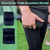 FYGL Hip-Thrust-Belt, Foldable Design, Slip-Resistant Padding, Supports 300 lbs, Ideal