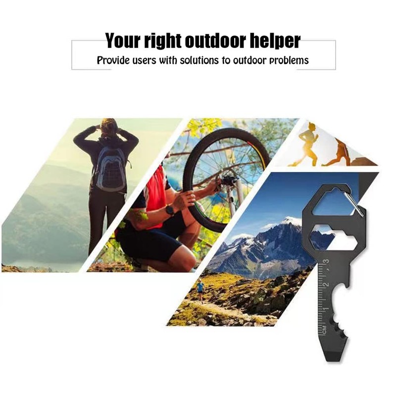 DMW Multi-Function Bottle Opener, Key Chain Creative Beer Openers, Outdoor