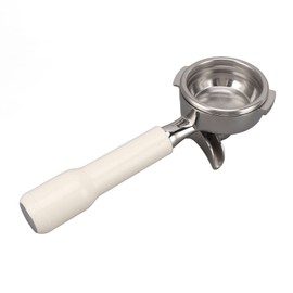 58mm Portafilter Stainless Steel 2 Ears Detachable Filter Holder Portafilter for Nuova Coffee Machine Replacement Part White