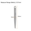 QUARKZMAN Feeler Gauge 0.01 mm Thickness Gauge 65MN Steel Metric
