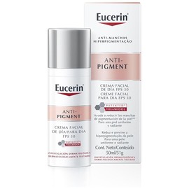 EUCERIN Anti-Pigment Crema Facial de Da FPS 30 50ml Efectiva para Reducir Manchas Oscuras y de la Edad