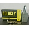 Vintage Gumball Vending Machine Goldkey Iron Padlocks Gray Old Vending