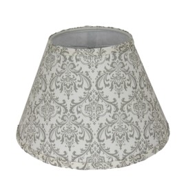 Albert Estate LTD., 8" Classic Damask Clip-On Lamp Shade
