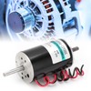 DC Motor HighSpeed 80W Micro CW CCW Double Output Shaft